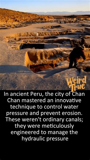 Nestled on the arid coast of Peru, the sprawling pre-Columbian city of Chan Chan was the capital of the Chimú civilization, flourishing around 850 AD until its conquest by the Incas in the 15th century. Despite being situated in one of the driest deserts in the world, the ingenious inhabitants of Chan Chan developed a sophisticated system of water channels. These weren't ordinary canals; they were meticulously engineered to manage the hydraulic pressure, which in turn prevented the erosion of th
