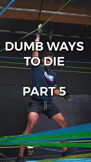 Dumb Ways to Die PART 5 #TeamEdge #trivia #slackline #balance #splash