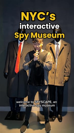 Shad Ahmed | We checked NYC’s top rated museum and experience @spyscape and I can now see what all the hype is about 🕵🏾 From interactive exhibits to... | Instagram