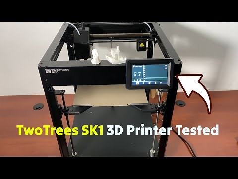 TwoTrees SK1 3D Printer Tested by Beginner: 700 mm/s CoreXY 3D Printer
