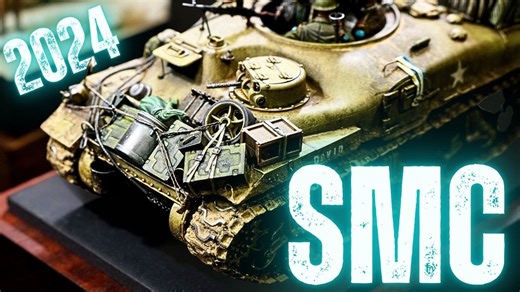 SMC 2024 - 场景模型、装甲车、舰船和展览人物模型作品欣赏