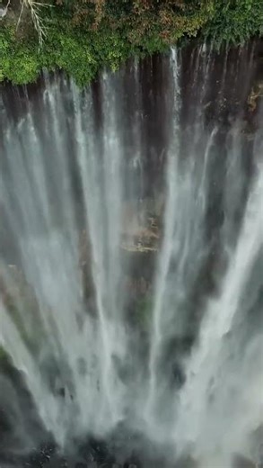 Beautiful Waterfall View 🌊||Mesmerizing Waterfall View 😍 #villagelife