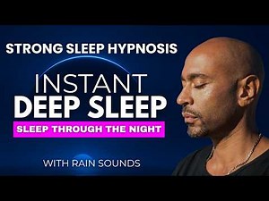 Deep Sleep Hypnosis, Guided Sleep Meditation | Rain Sounds