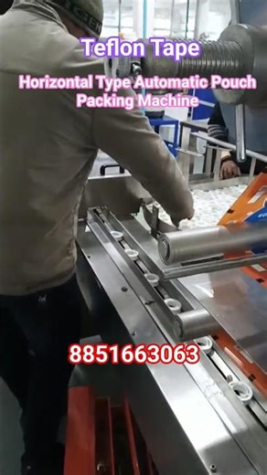 Teflon Tape Packaging I PVC Electric Tape Packing I BOPP I PVC I Teflon Tape Pouch Packing Machine