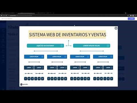 ¿Cómo hacer un mapa conceptual en GENIALLY?