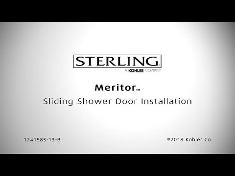 Installation - Meritor Sliding Bath and Shower Doors