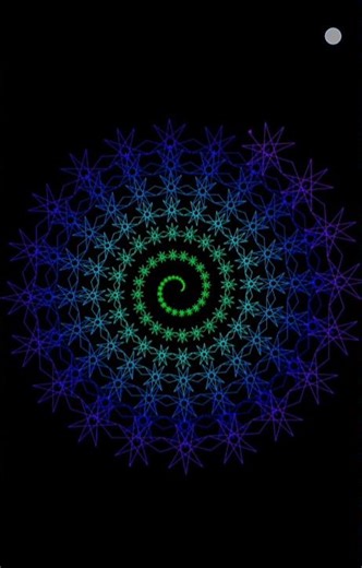 Amazing Star SpiralGraphics Designusing Python #turtle#coding#programming #python
