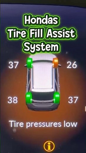 How Does the New Honda TPMS with Tire Fill Assist Work?
