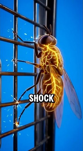 What Happens When a Bug Hits a Bug Zapper? ⚡ #science #animation
