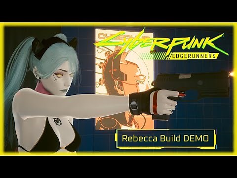 Cyberpunk 2077 Edgerunner - Rebecca Build Gameplay Demo [JP-DUB]
