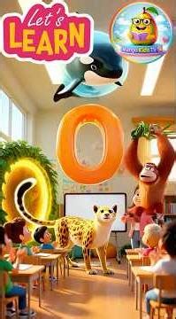 Learn Letter O for Kids 📚 | ABC Phonics Fun | Preschool Learning #kidseducation #youtubekids