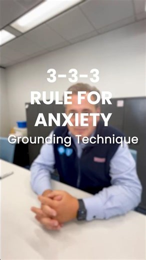 The 3-3-3 Grounding Technique Explained #anxietyrelief #mentalhealthmatters #tips