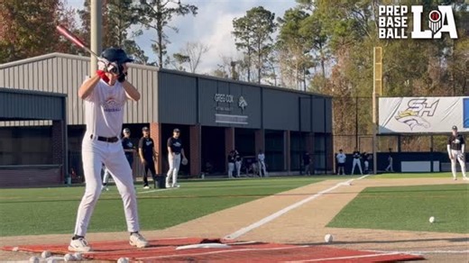 2028 MIF Peyton Bell (Sam Houston HS) is another young sophomore to follow this spring. 6-1, 160-pounds Had a couple of quality at-bats today with a single the other way in his first AB. Really good defender on the infield with silky smooth actions. #BeSeen @prepbaseball | Prep Baseball Report Louisiana