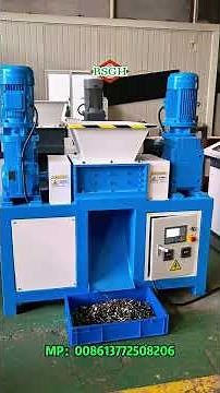 How Small Shredder Machine Works | High Efficiency Plug Cable Recycling Process
