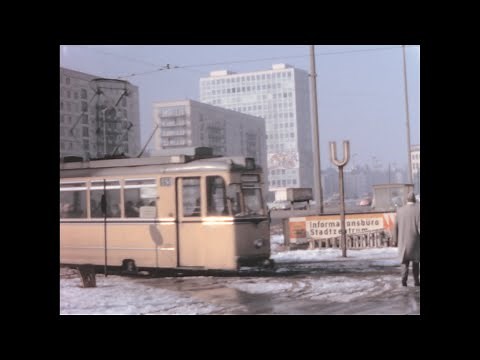 Berlin (East and West Berlin) 1965 archive footage
