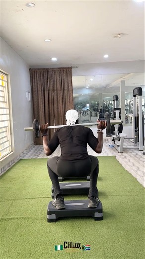 Fitness Is Fun 🇳🇬❤️🇿🇦 #chiloxtheexuberant #kingofsquats #trending #viral #glutes