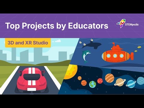 Top Projects by Educators on 3D and XR Studio in PictoBlox