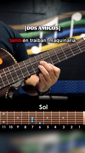 "Dos Amigos" Acordes Basicos en Bajosexto P3 #dosamigos #bajosexto #bajoquinto #guitarra | Aprende a tocar Bajosexto