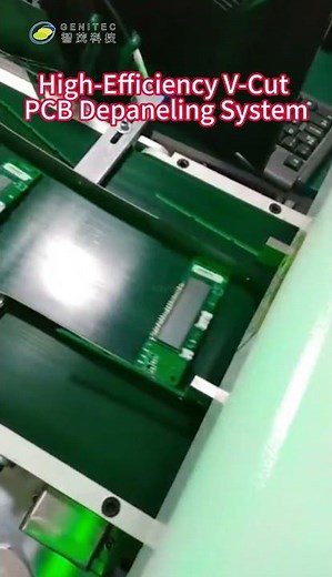 V-Cut PCB Depaneling #pcb #machine #depaneling #factory #cuttingmachine