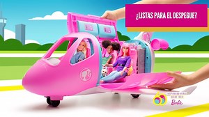 Barbie tiene un asiento reservado para ti. 🗺 💕Acompáñala en esta aventura en su nuevo jet. ✈ ¡Descubre hasta dónde te lleva tu imaginación!✨ | Barbie LATAM