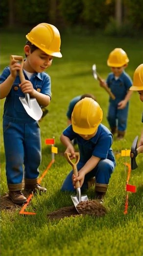 Tiny Workers Build an Amazing Swimming Pool 🏊‍♂️ #TinyWorkers #MiniConstruction