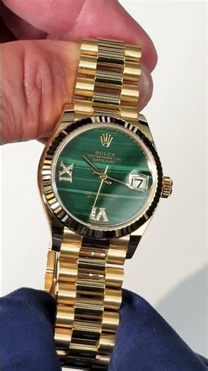 Rolex Day-Date & Datejust Malachite Dial | Malachite Rolex Watches