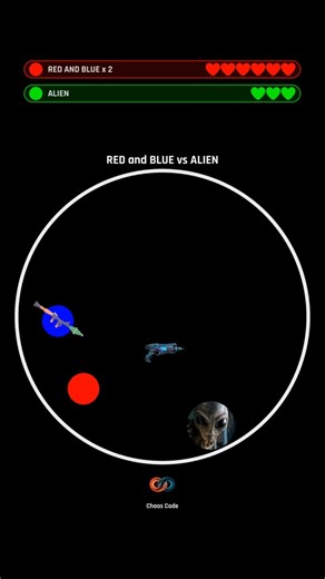 Red vs Blue but an Alien joined the game 👽