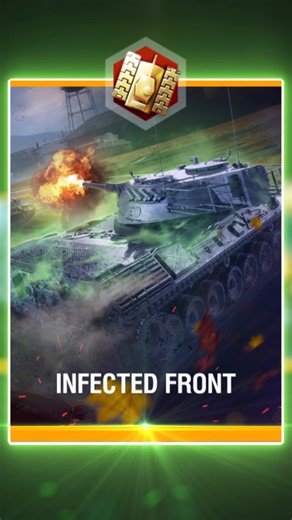 16K views · 267 reactions | The Infected Front is creeping closer… prepare to stand your ground against the Undead! Try the new game mode starting October 9! | World of Tanks Blitz | Facebook