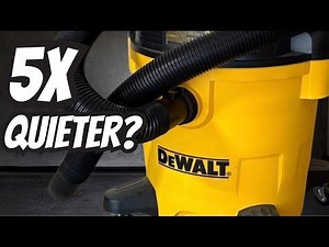 QUIETEST Shop Vac on the Market! DeWalt Stealthsonic