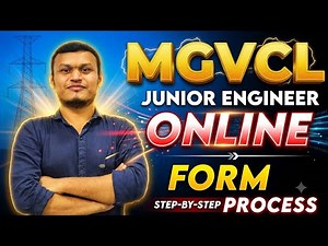 MGVCL JE online form કેવી રીતે ભરવું? GETCO PGVCL UGVCL DGVCL #transientclasses #mgvcl #getco