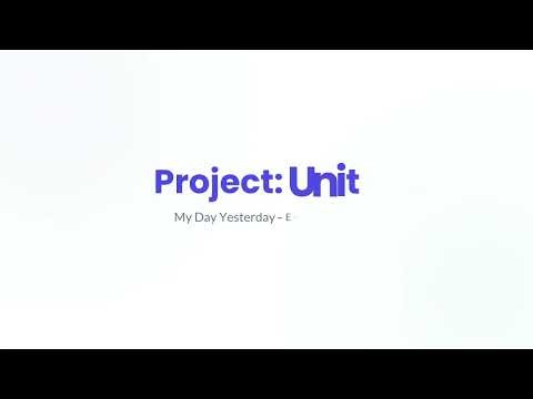 English Project A1+ Unit 1 My Day Yesterday
