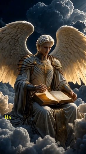 Você sabia que a Bíblia descreve anjos como seres de glória e poder?#jesus #deus #motivacional