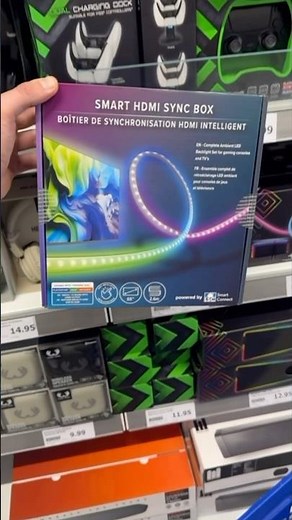 I'm testing a LED strip connected to your TV's image 📺 #test #test #led #tv #action #shorts￼