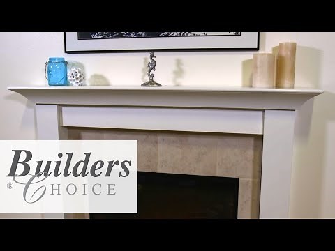 Builders Choice Fireplace Leg, Skirt and Mantel Install