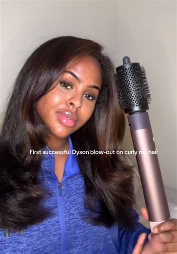 Dyson Blow-Out Tutorial for Curly Hair