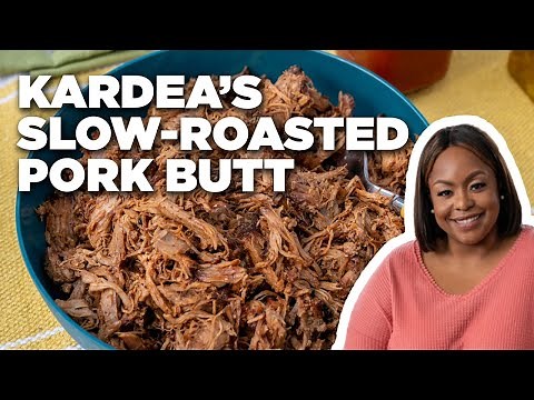 Kardea Brown's Slow-Roasted Pork Butt | Delicious Miss Brown | Food Network