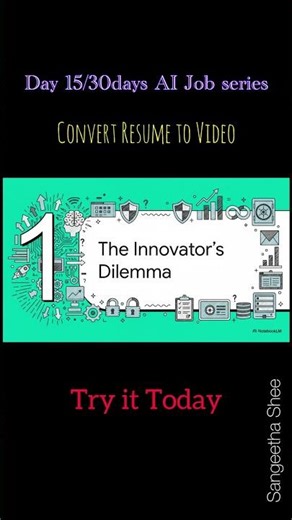 How to create video resume for free using artificial intelligence #FreeAITool￼￼
