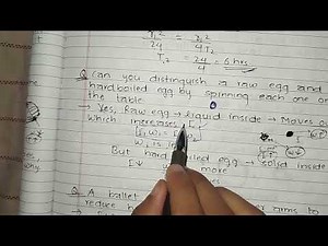 Class 12 Rotational dynamic conceptual questions