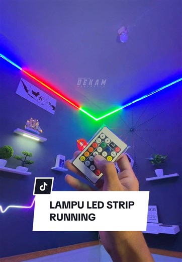 Lampu LED Strip Running untuk Kamar Aesthetic