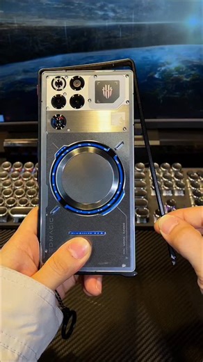 The Red Magic 11 Pro is packed with futuristic technology! With its exposed metal frame and stainless steel ventilation holes, it's both a protective case and a stylish accessory. #phonecase #RedMagic | Trendy Tech Review