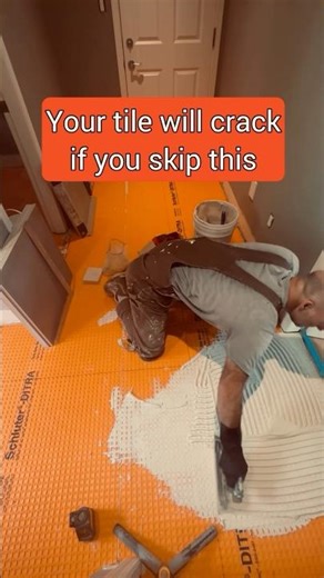 ✅ Follow @luc_construction for more tips. Why Your Tiles Keep Cracking (And How to Stop It)