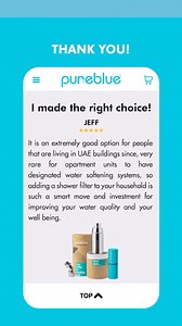 PURE BLUE SHOWER FILTER – the secret to healthier, shinier hair and a nourished scalp. We urge all our valued clients to pair this essential shower filter with professional home care for ultimate hair health. Shop now at h2opureblue.com | Pure Blue | Facebook
