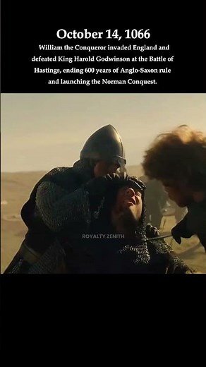 William the Conqueror built the foundation of modern England #history #viral #shorts #england #royal