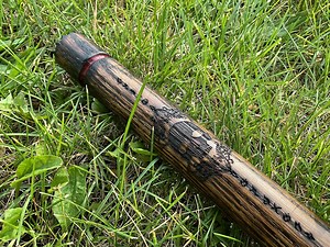 Necromancer Skull Quarterstaff Sturdy Walking Stick Fantasy Wizard Staff Dnd Skull Decor Skull Art Skull Cane Hiking Renaissance Faire Staff - Etsy