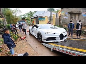 The process of bringing the homemade bugatti chiron supercar to interior work