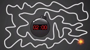 2 Minute Timer BOMB  With Giant Bomb Explosion