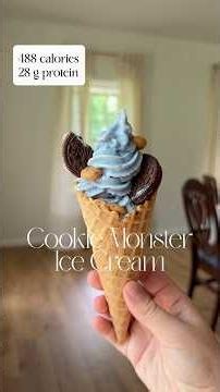 Cookie Monster Ice Cream | Ninja Creami Recipes