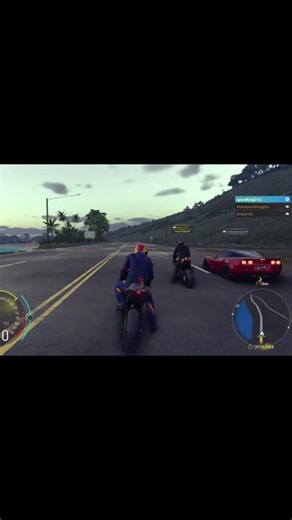 Exciting Street Race: Cars vs. Bikes at Motorfest