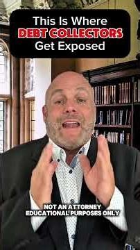 How Debt Collectors Lose Lawsuits #debtlawsuit #fdcpa #debtcollector #creditrepair #consumerlaw