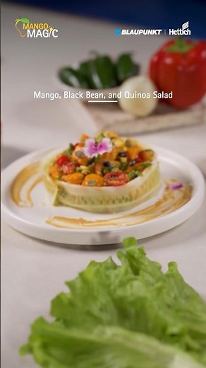 Hettich Presents Mango Magic: Mango, Black Bean & Quinoa Salad Recipe​ #HettichIndia #MangoMagic
